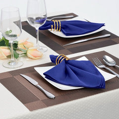 Linen Napkins Bulk. Wedding Cloth Napkins, Soft Table Napkins. Blue Melange  Dinner For Wedding - Yahoo Shopping