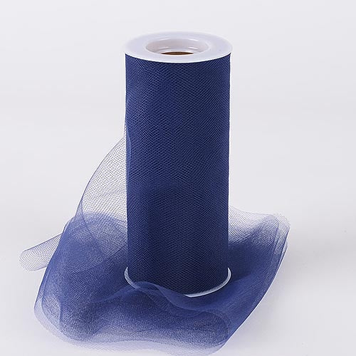 Roll 6 Inch x 10 Yards Glitter Tulle – Tagged Navy Blue– Your Wedding  Linen
